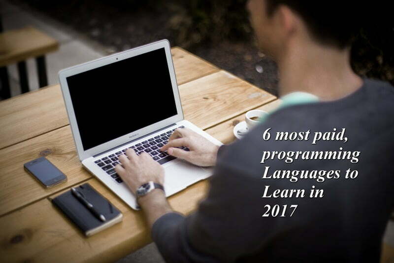 6 most paid programming language 2
