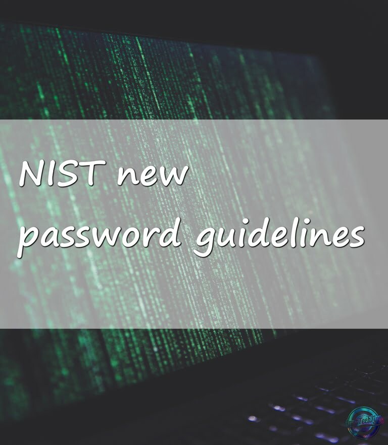 new password guidelines 1