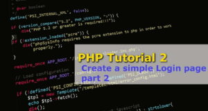 php tutorial2part2
