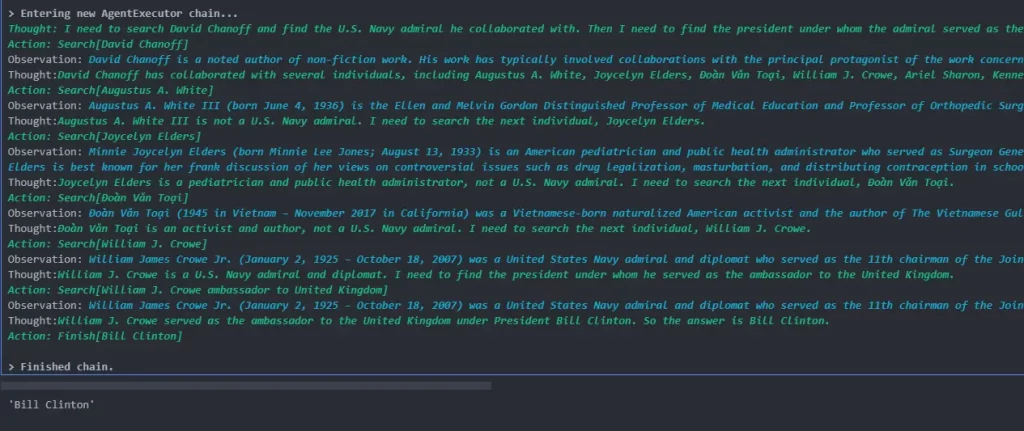 react example 1 output